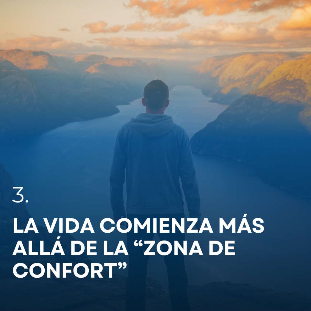 La vida empieza cuando nos atrevemos a expandir nuestros límites, para abrirnos a nuevas posibilidades y así asumir nuestro poder personal.